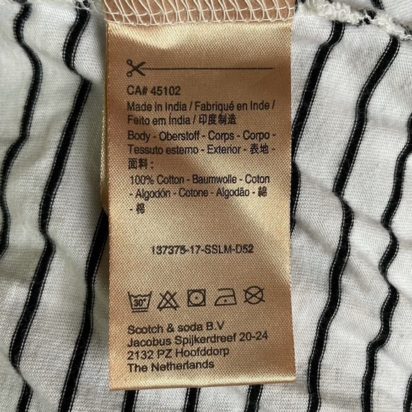 SCOTCH & SODA  GRAPHIC STRIPED TANK XS - Picture 13 of 13